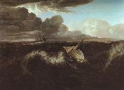 Washington Allston Storm Rising at Sea oil painting reproduction